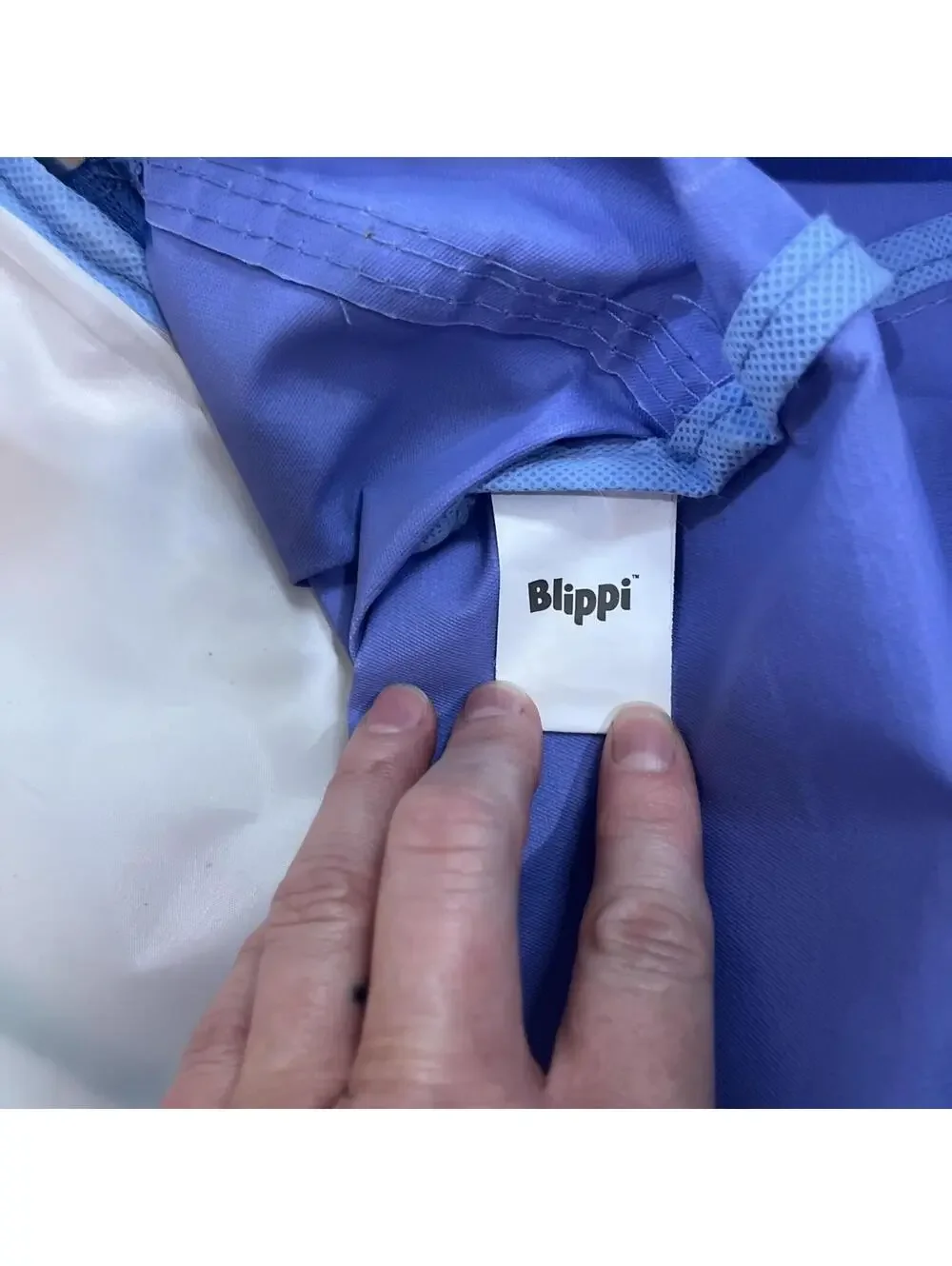 Blippi Backpack Blue And Orange “A Plane!” 16”